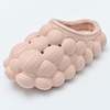 Funny Lychee Bubble Slippers Non-slip Spa Home Bedroom Shower Slide Sandal Massage Bubble Slides Slippers for Women And Men