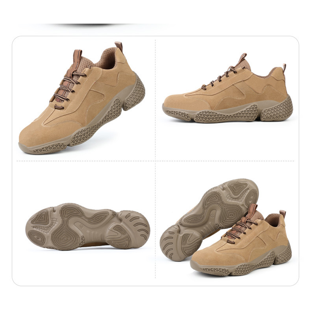 Cat Shoes Ladies Safety Boots with Steel Toe Cap