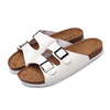 Unisex Buckles Cork Slippers Big Size Clip Foot Non-slip Beach Cool Unisex Slippers