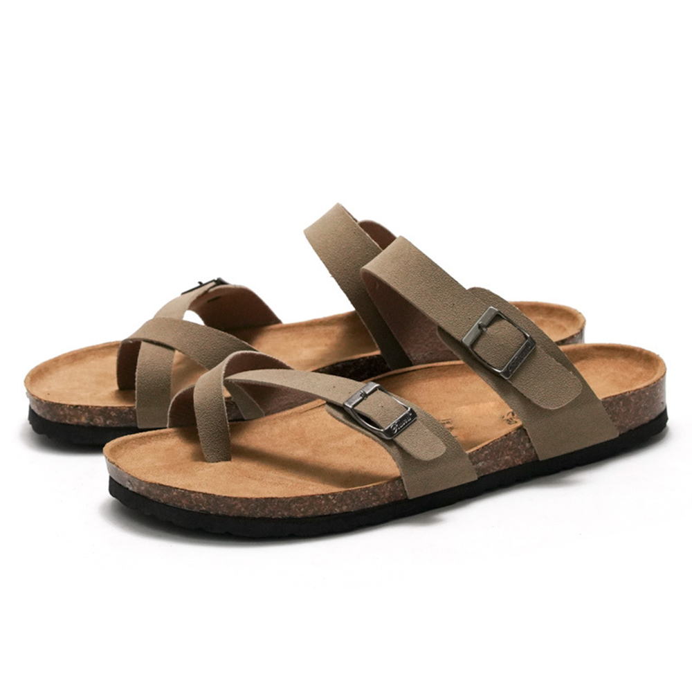 Women Comfortable Breathable Cork Slippers For Ootdoors