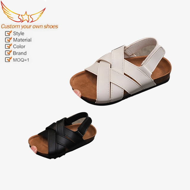 Kids Fashion Prevent Slippery Sandal Thick Bottom Cork Sandals