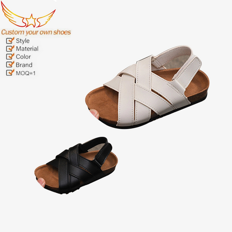 Kids Fashion Prevent Slippery Sandal Thick Bottom Cork Sandals