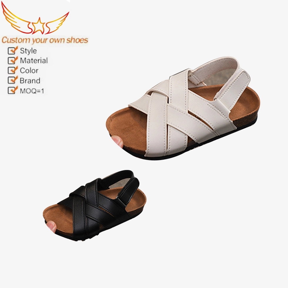 Kids Fashion Prevent Slippery Sandal Thick Bottom Cork Sandals