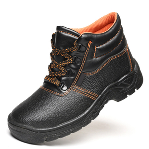 Lightweight Breathable Work Protection Shoes High Cut Steel Toe Safety Canvas Shoe for Men
