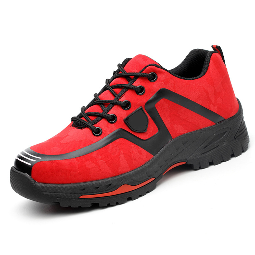 S3 Breathable Anti-smashing Anti-stab Wear-resistant Non-slip Outdoor Lightweight Steel Toe Woodland Safety Shoes Sports