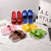 Custom Logo Home Ladies Pvc Slide Slippers for Men Women