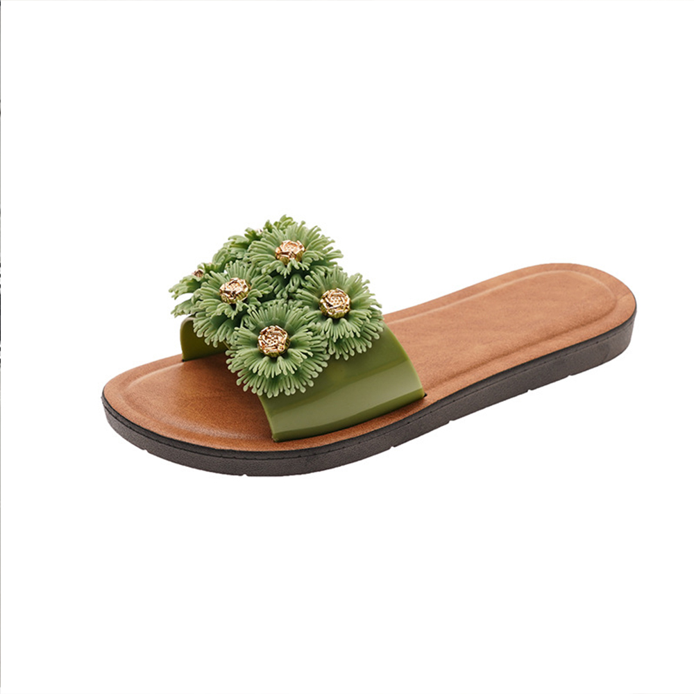 Wholesale Custom Slides Slippers Flat Sandals for Women And Lady