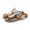 Fashion Leisure Style Flat Bottom Beach Flip-Flops Summer Outdoor Ladies Lightweight Slipper