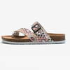 Summer Trending Sandals Clogs Slippers for Woman PVC PU Slides Printing Beach Sandals Anti-slip Casual Flat Shoes