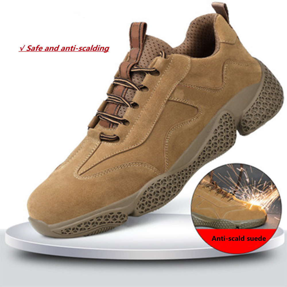 Composite Toe Winter Safty Shoes Men Steel Toe Safety Shoes Work Boots