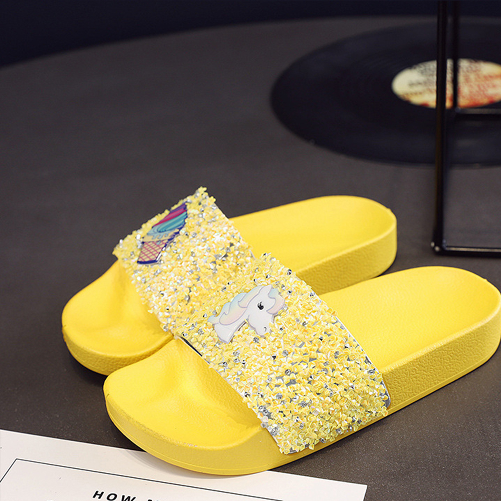 Wholesale Fancy Flat Slippers Casual Outdoor Shoes Custom Unisex kid