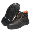 Lightweight Breathable Work Protection Shoes High Cut Steel Toe Safety Canvas Shoe for Men
