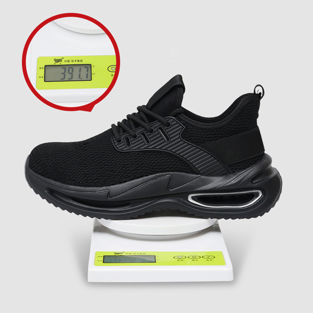Lightweight Breathable Labor Protection Shoes Men's Anti-smashing Anti-puncture Steel Toe Safety Shoes Fashion