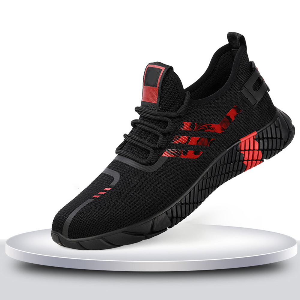 Work Shoes Indestructible Slip-on Breathable Safety Shoes For Construction