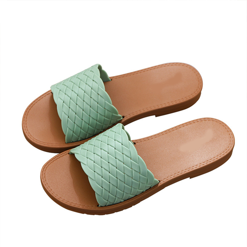 Summer Latest Design Fashion Flat Sandal Ladies Beach Slippers