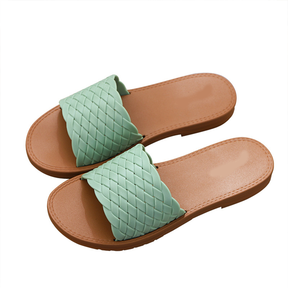 Summer Latest Design Fashion Flat Sandal Ladies Beach Slippers