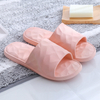 Ladies' Simple Bathroom Slippers For Shower In Pink