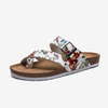 Summer Fashion Sexy Womans Flat Casual Sandals Slippers Cork Sole Sandals Women