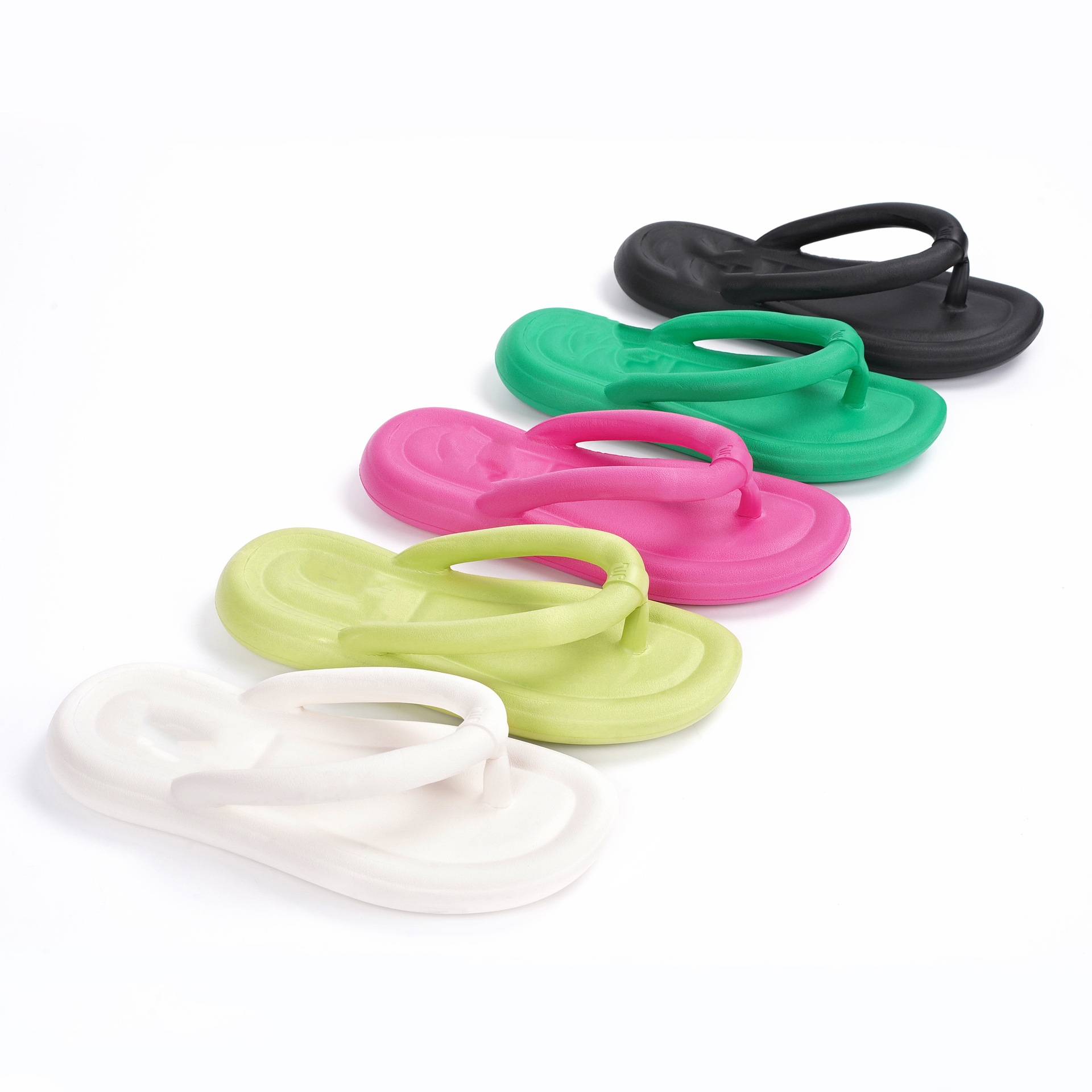 Summer Outdoor Beach Eva Slippers Soft Flat Clip Toe Slides Women Flip-flops Slippers Casual Shoes