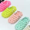 Wholesale Unisex Summer Women Bubble Slides, Ladies Designer Massage Sandals Men Bubble Slippers with Charms