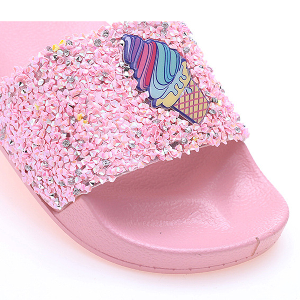 Wholesale Fancy Flat Slippers Casual Outdoor Shoes Custom Unisex kid