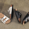 Children's Cork Slippers Boys' One-word Sandals Trendy Girls' Beach Shoes 