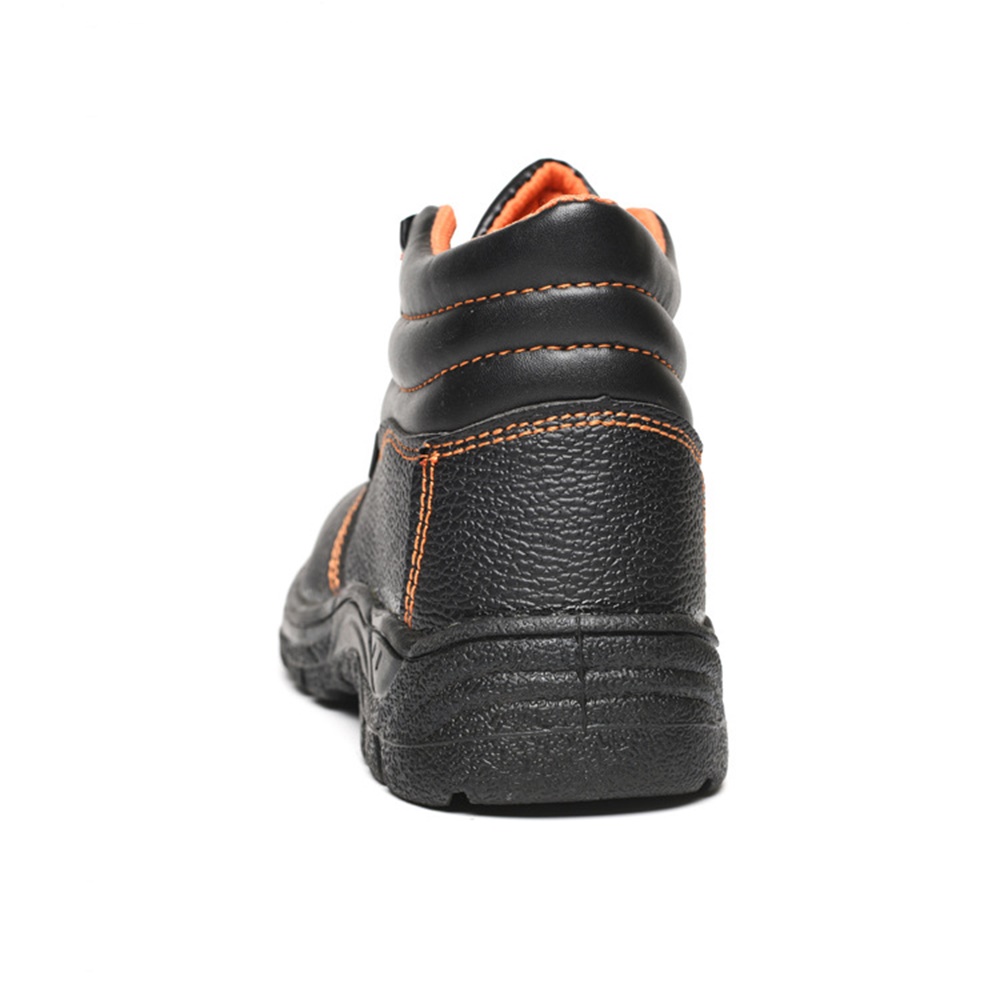 Lightweight Breathable Work Protection Shoes High Cut Steel Toe Safety Canvas Shoe for Men