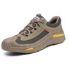 Prevent Puncture Steel Toe Safety Shoes Industrial Working Footwear Leather Brand Safety Shoes Workmans Sports
