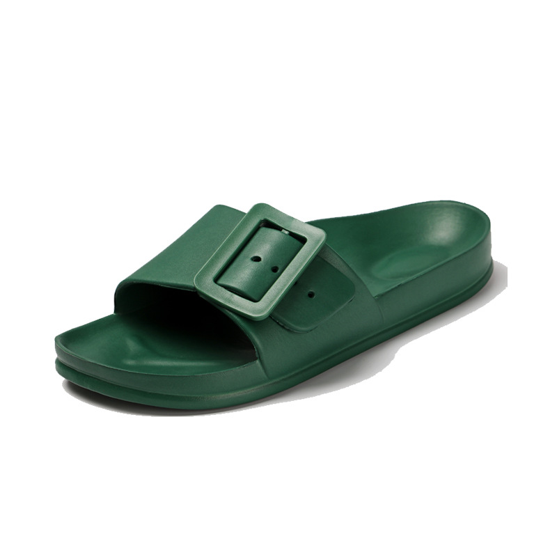 New Adjustable Buckle Slippers For Indoor And Outdoor