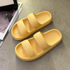 Adjustable Slip on Eva Double Buckle Women's Summer Sandals Slides Slippers for Women Open Toe Summer Slippers