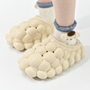 Womens Bedroom House Slippers Ladies Slippers High Quality Bubble Slides with Charms