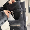 Denim Cowboy Botas Para Dama Leather Women High Heel Boots for Women Knee-high