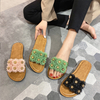 Wholesale Custom Slides Slippers Flat Sandals for Women And Lady