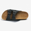 Summer Woman Sandals Shoes Soft Cork Two Buckle Slides Women Slippers 2023