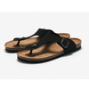 Men Cork Sandals Wholesale Beach Casual Shoes Solid Color Flip-flops Slippers for Women