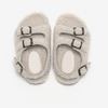 Winter Plush Kids Shoes Cork Sole Sandals Boys And Girls Wool Slippers Kids Home Shoes