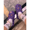 Summer Cloud Bubble Shoes Massage Bubble Slides With Charms For Women