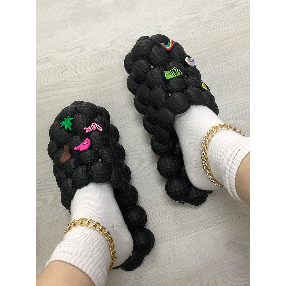 Eva Bubble Cool Slippers Home Massage Slippers Outdoor Filp Flop