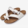 Summer Beach Shoes Open Toe Slides Arch Support Flip Flops Cork Slippers