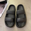 Adjustable Slip on Eva Double Buckle Women's Summer Sandals Slides Slippers for Women Open Toe Summer Slippers