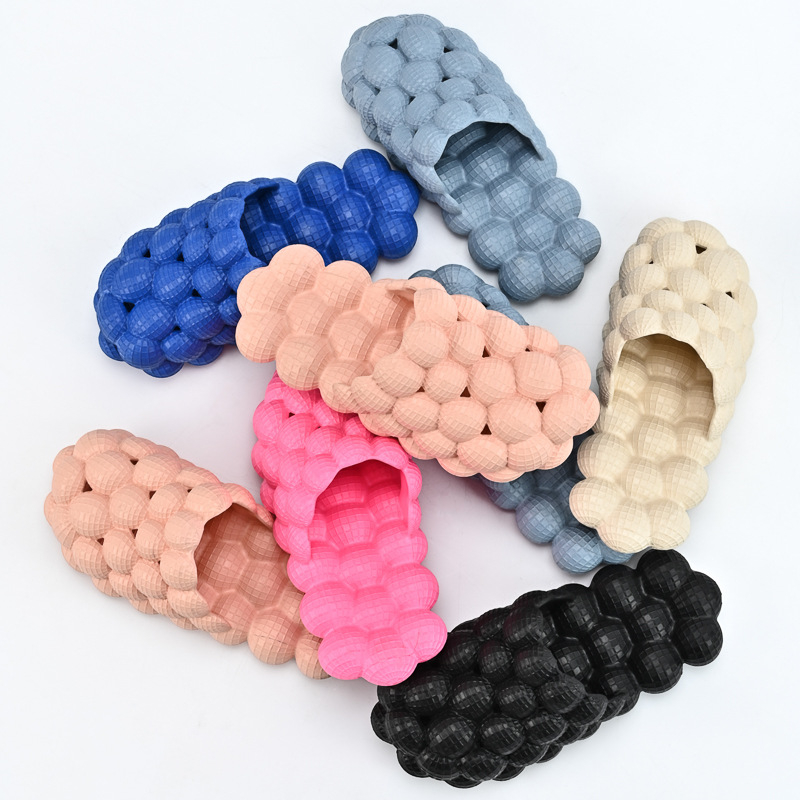  Message Slippers Beach Eva children spring summer kid bubble slides fashion household slippers for home