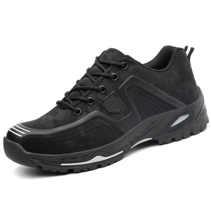 S3 Breathable Anti-smashing Anti-stab Wear-resistant Non-slip Outdoor Lightweight Steel Toe Woodland Safety Shoes Sports