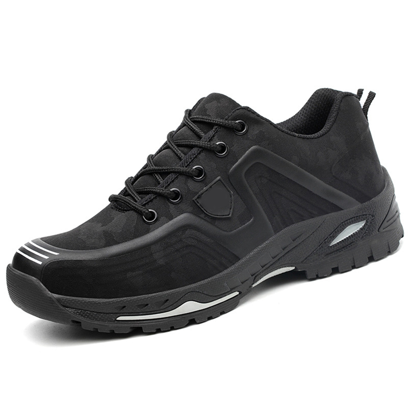 S3 Breathable Anti-smashing Anti-stab Wear-resistant Non-slip Outdoor Lightweight Steel Toe Woodland Safety Shoes Sports