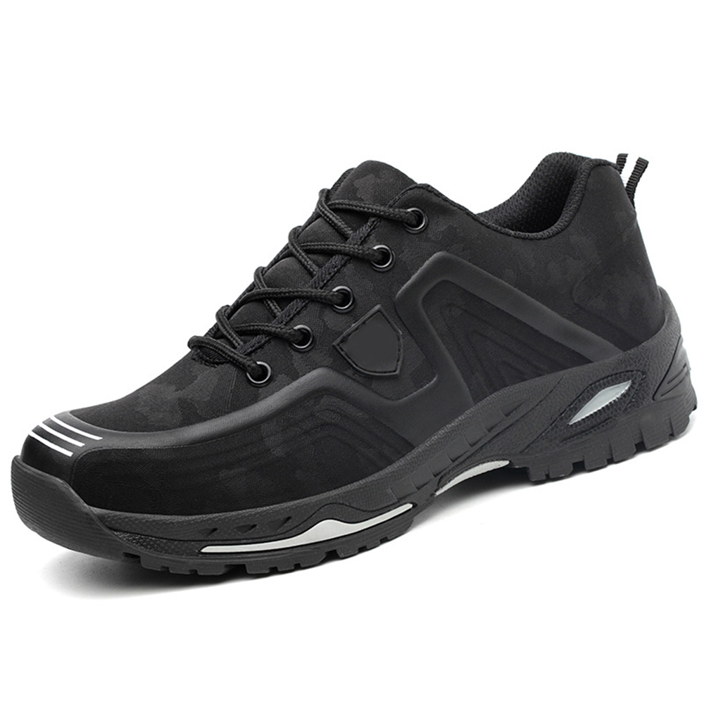 S3 Breathable Anti-smashing Anti-stab Wear-resistant Non-slip Outdoor Lightweight Steel Toe Woodland Safety Shoes Sports