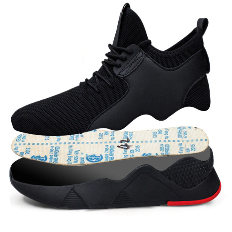 Work Shoes Indestructible Slip-on Breathable Safety Shoes For Construction