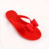 Wholesale Cheap Jelly Butterfly Pvc Sandals Flat Shoes Women Summer Slippers