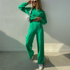  Joggers Track Two Pieces Loosen Sweat Outfits