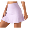  Girls Women Quick Dry Tennis Skirt With Lining Shorts High Waisted Quick Dry Athletic Sports Skirts