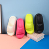 Platform Slides for Women Non Slip Quick Drying Pillow Sandals
