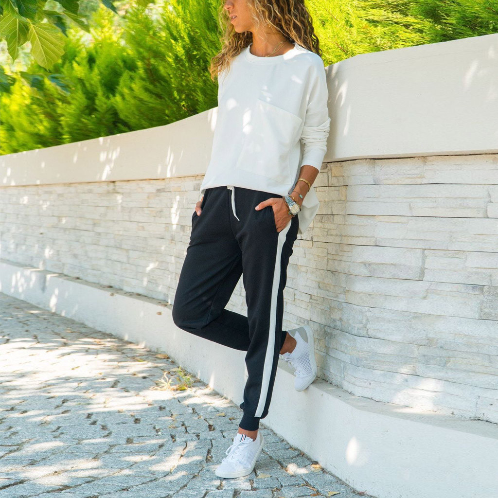 Casual Women Breathable Ladies Track Sweatpants Jogger